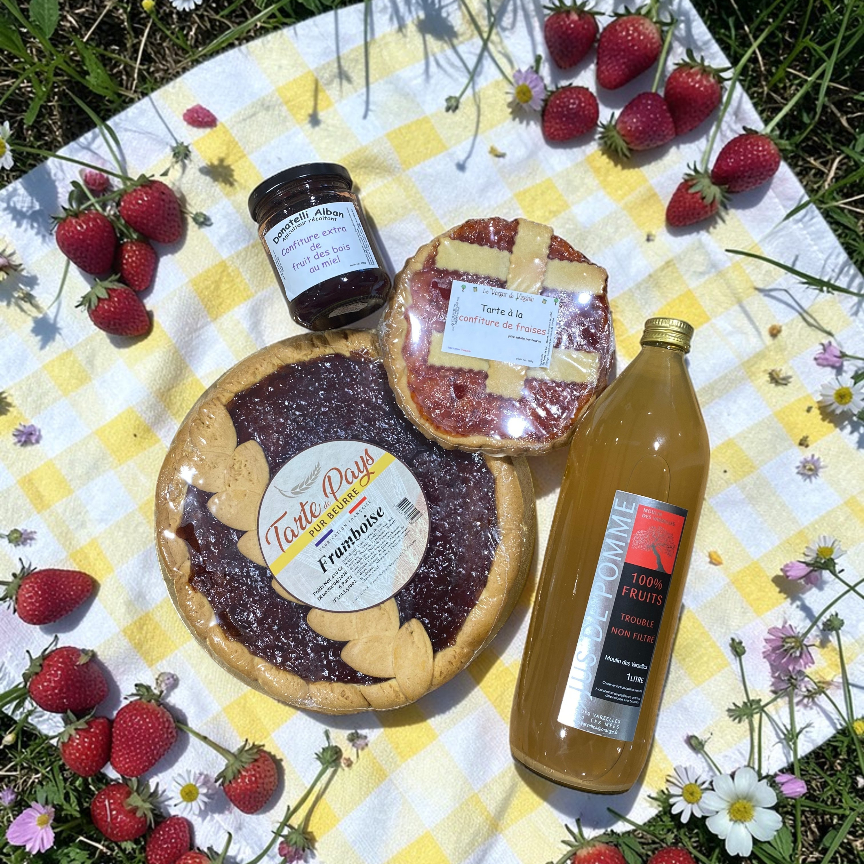 Fruits frais - Saison - Fra&icirc;cheur - Gourmandise - Producteurs locaux - Confiture - Tarte